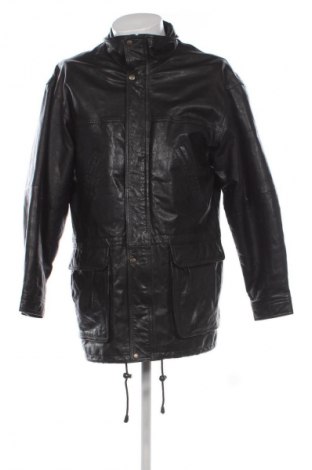Geacă de piele pentru bărbati Jack Ashore, Mărime M, Culoare Negru, Preț 245,99 Lei