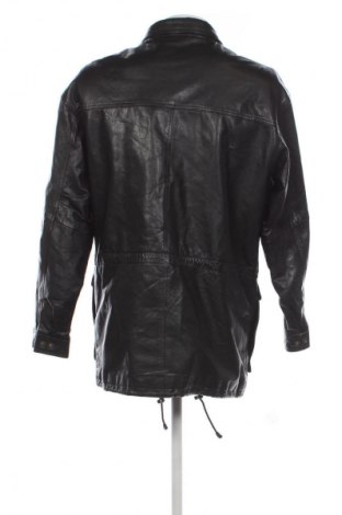Geacă de piele pentru bărbati Jack Ashore, Mărime M, Culoare Negru, Preț 245,99 Lei