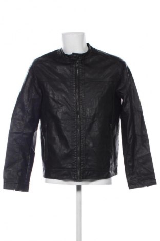 Herren Lederjacke Produkt by Jack & Jones, Größe L, Farbe Schwarz, Preis 31,99 €