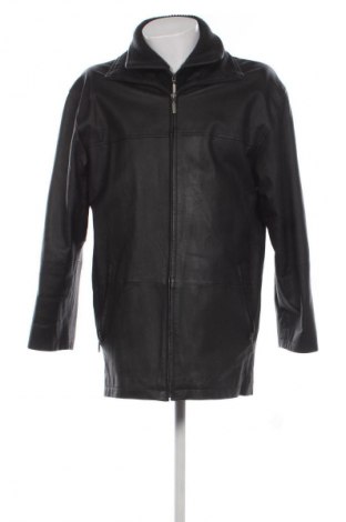 Geacă de piele pentru bărbati Unbranded, Mărime M, Culoare Negru, Preț 183,99 Lei