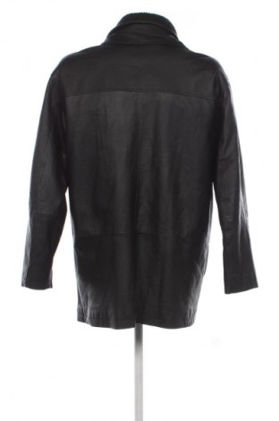 Geacă de piele pentru bărbati Unbranded, Mărime M, Culoare Negru, Preț 183,99 Lei