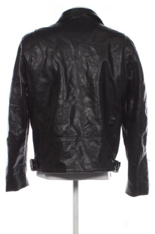 Geacă de piele pentru bărbati Zara, Mărime XXL, Culoare Negru, Preț 186,82 Lei