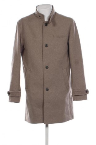 Ανδρικά παλτό Jack & Jones, Μέγεθος XL, Χρώμα  Μπέζ, Τιμή 129,99 €