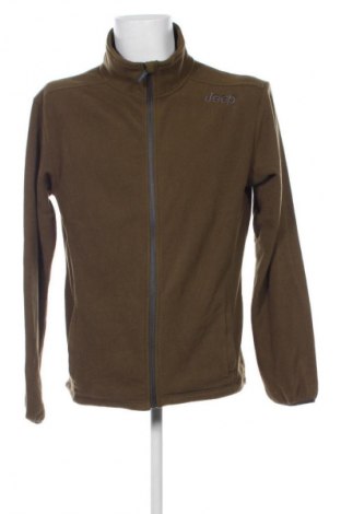 Ανδρική ζακέτα fleece Jeep, Μέγεθος XL, Χρώμα Πράσινο, Τιμή 19,99 €