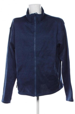 Ανδρικό μπουφάν fleece Unbranded, Μέγεθος XXL, Χρώμα Μπλέ, Τιμή 20,99 €