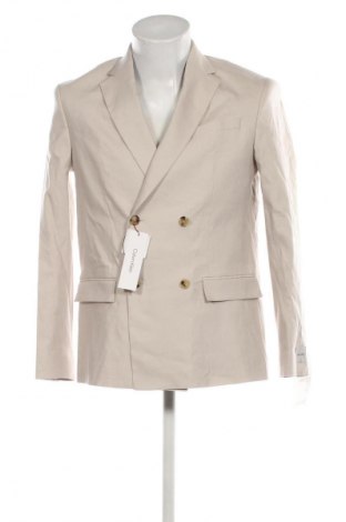 Herren Sakko Calvin Klein, Größe M, Farbe Ecru, Preis 229,99 €