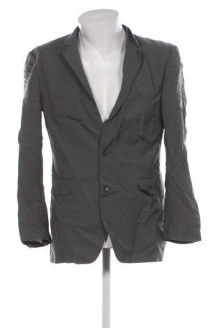 Ανδρικό σακάκι Dressmann, Μέγεθος M, Χρώμα Γκρί, Τιμή 6,99 €