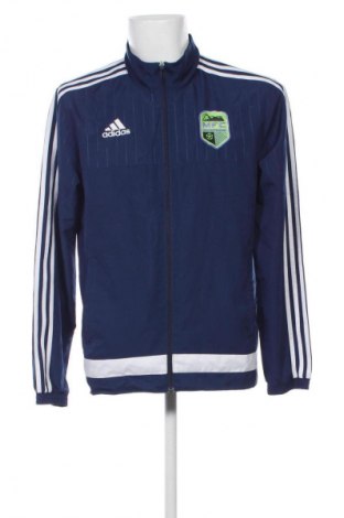Herren Sportoberteil Adidas, Größe M, Farbe Blau, Preis € 25,00