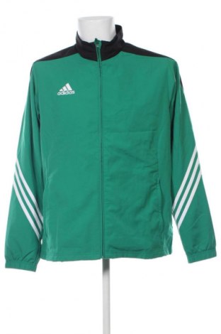 Herrenjacke Adidas, Größe L, Farbe Grün, Preis € 61,99