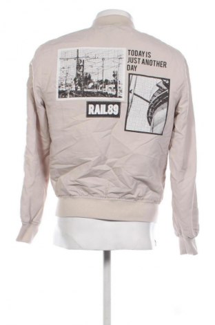 Pánská bunda  Bershka, Velikost S, Barva Béžová, Cena  369,00 Kč