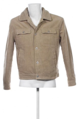 Herrenjacke Bershka, Größe M, Farbe Beige, Preis € 34,78