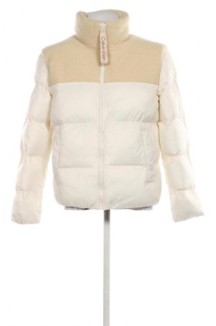 Herrenjacke Calvin Klein Jeans, Größe L, Farbe Weiß, Preis 187,99 €