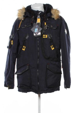 Ανδρικό μπουφάν Geographical Norway, Μέγεθος M, Χρώμα Μπλέ, Τιμή 189,99 €