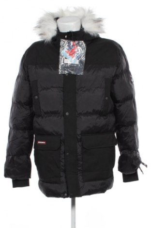 Ανδρικό μπουφάν Geographical Norway, Μέγεθος L, Χρώμα Μαύρο, Τιμή 189,99 €