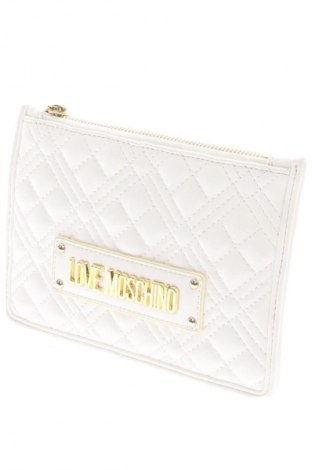 Kozmetikai táska Love Moschino, Szín Fehér, Ár 60 529 Ft