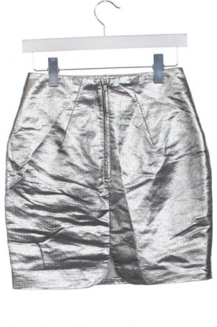 Rock H&M, Größe XS, Farbe Silber, Preis € 6,99