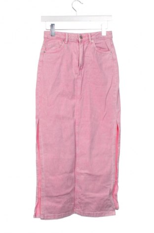 Spódnica Stradivarius, Rozmiar XS, Kolor Różowy, Cena 43,99 zł