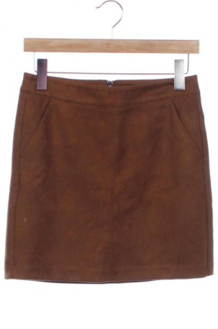 Fustă Vero Moda, Mărime XS, Culoare Maro, Preț 15,99 Lei