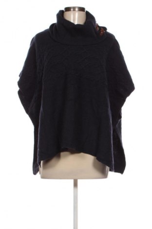 Пончо Massimo Dutti, Размер M, Цвят Син, Цена 16,99 лв.