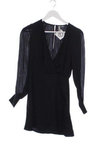 Kleid H&M Divided, Größe XXS, Farbe Schwarz, Preis 9,99 €