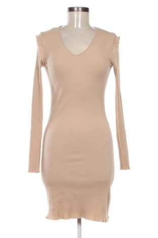 Kleid NA-KD, Größe XS, Farbe Beige, Preis 24,55 €
