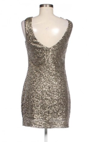 Rochie Pull&Bear, Mărime M, Culoare Auriu, Preț 154,34 Lei