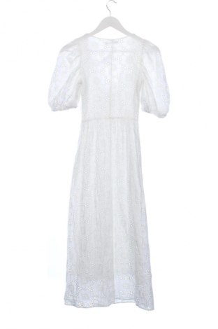 Kleid Zara, Größe XS, Farbe Weiß, Preis 17,30 €