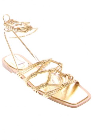 Sandale Zara, Mărime 38, Culoare Auriu, Preț 192,00 Lei