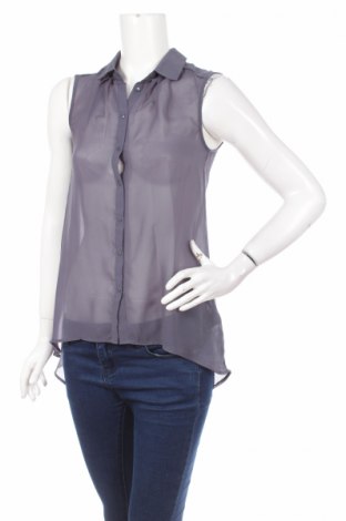 Γυναικείο πουκάμισο H&M, Μέγεθος XS, Χρώμα Μπλέ, Τιμή 11,34 €