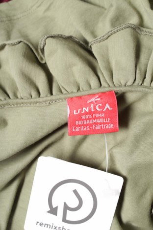 Дамска жилетка Unica, Размер S, Цвят Зелен, Цена 26,35 лв.