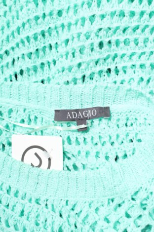 Дамски пуловер Adagio, Размер XL, Цвят Зелен, Цена 5,75 лв.