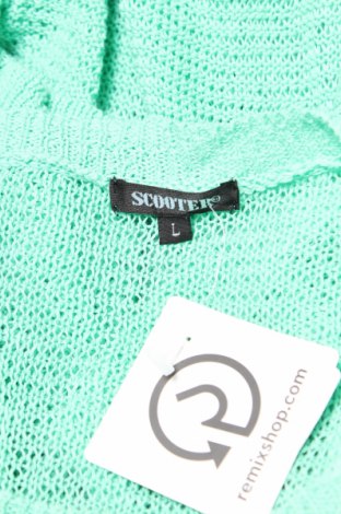 Дамски пуловер Scooter, Размер L, Цвят Зелен, Цена 5,25 лв.
