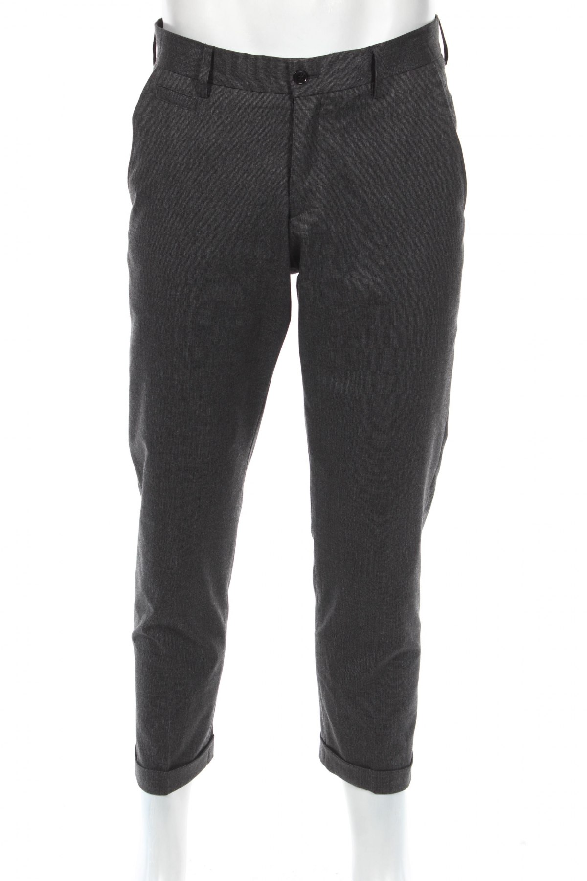 Мъжки панталон Yves, Размер M, Цвят Сив, Цена 9,50 лв.