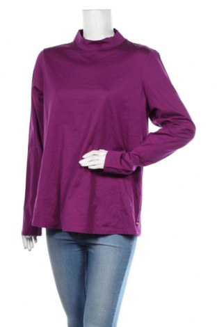 Дамска блуза Holly & Whyte By Lindex, Размер XL, Цвят Лилав, 95% памук, 5% еластан, Цена 15,02 лв.