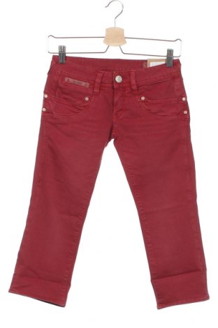 Damskie jeansy Herrlicher, Rozmiar XS, Kolor Czerwony, 60% bawełna, 24% poliester, 13% wiskoza, 3% elastyna, Cena 41,94 zł