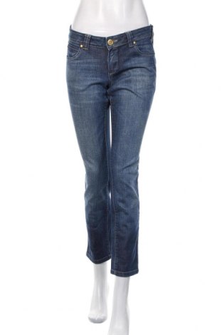 Damskie jeansy Massimo Dutti, Rozmiar M, Kolor Niebieski, 98% bawełna, 2% elastyna, Cena 75,60 zł