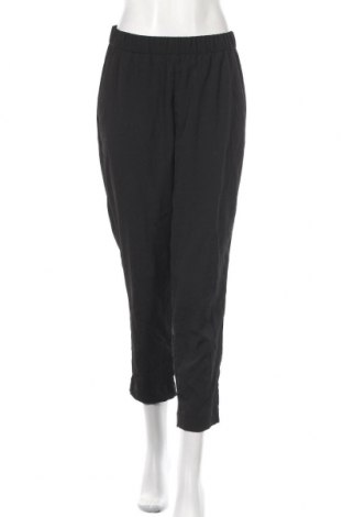 Дамски панталон H&M, Размер M, Цвят Черен, 100% полиестер, Цена 9,19 лв.