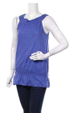 Γυναικείο αμάνικο μπλουζάκι De.corp By Esprit, Μέγεθος M, Χρώμα Μπλέ, Βαμβάκι, Τιμή 8,18 €