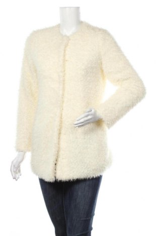 Γυναικείο παλτό Elodie, Μέγεθος S, Χρώμα Εκρού, Πολυεστέρας, Τιμή 21,08 €