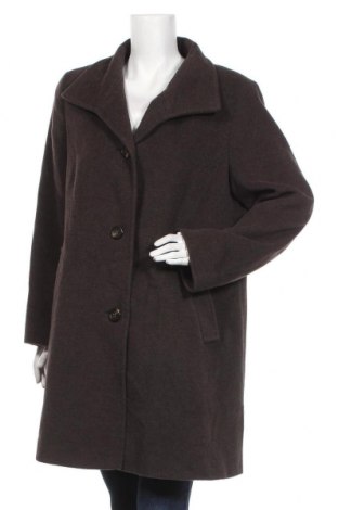 Дамско палто Peter Hahn, Размер XL, Цвят Кафяв, 65% вълна, 30% ангора, 5% кашмир, Цена 67,70 лв.