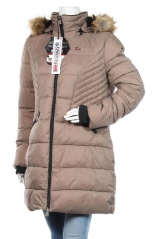 Γυναικείο μπουφάν Geographical Norway, Μέγεθος XL, Χρώμα  Μπέζ, Πολυαμίδη, Τιμή 110,23 €