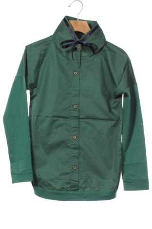Детска блуза Nono, Размер 8-9y/ 134-140 см, Цвят Зелен, 95% памук, 5% еластан, Цена 9,86 лв.