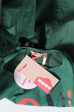 Детска блуза Nono, Размер 8-9y/ 134-140 см, Цвят Зелен, 95% памук, 5% еластан, Цена 34,50 лв.