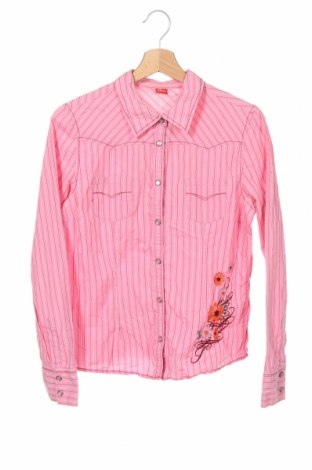Dziecięca koszula S.Oliver, Rozmiar 15-18y/ 170-176 cm, Kolor Różowy, Bawełna, Cena 17,25 zł