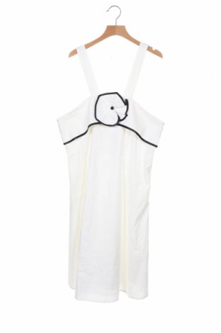 Детска рокля Armani Junior, Размер 15-18y/ 170-176 см, Цвят Бял, 97% памук, 3% еластан, Цена 36,26 лв.