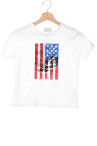 Παιδικό μπλουζάκι Zara Kids, Μέγεθος 6-7y/ 122-128 εκ., Χρώμα Λευκό, Βαμβάκι, Τιμή 6,81 €