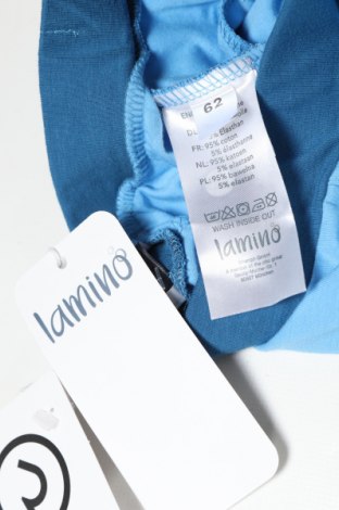 Kinder Sporthose Lamino, Größe 3-6m/ 62-68 cm, Farbe Blau, 95% Baumwolle, 5% Elastan, Preis 5,03 €