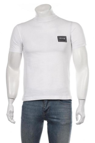 Мъжка тениска Versace Jeans, Размер M, Цвят Бял, Памук, Цена 89,50 лв.