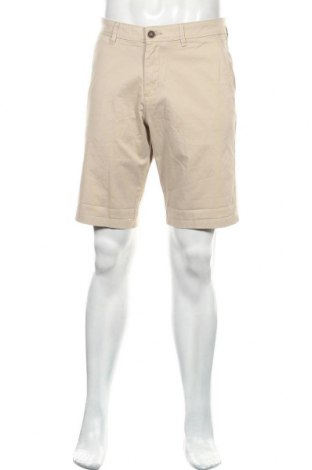 Ανδρικό κοντό παντελόνι Jack & Jones, Μέγεθος L, Χρώμα  Μπέζ, 98% βαμβάκι, 2% ελαστάνη, Τιμή 7,99 €
