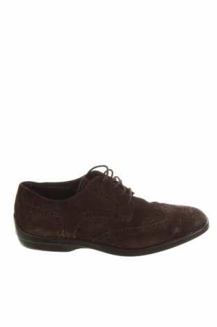 Мъжки обувки Geox, Размер 41, Цвят Кафяв, Естествен велур, Цена 36,63 лв.